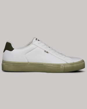 Ben Sherman Crowley Sneakers White | GAXRE-8960