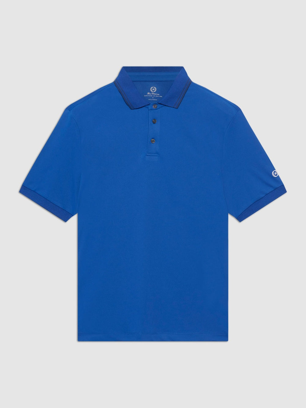 Ben Sherman 360 Motion Stretch Polo Shirts Blue / Royal | AVXRP-7413