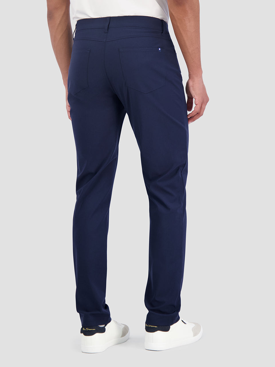 Ben Sherman 4Way Stretch Tech Long Pants Navy | UVHNF-3685