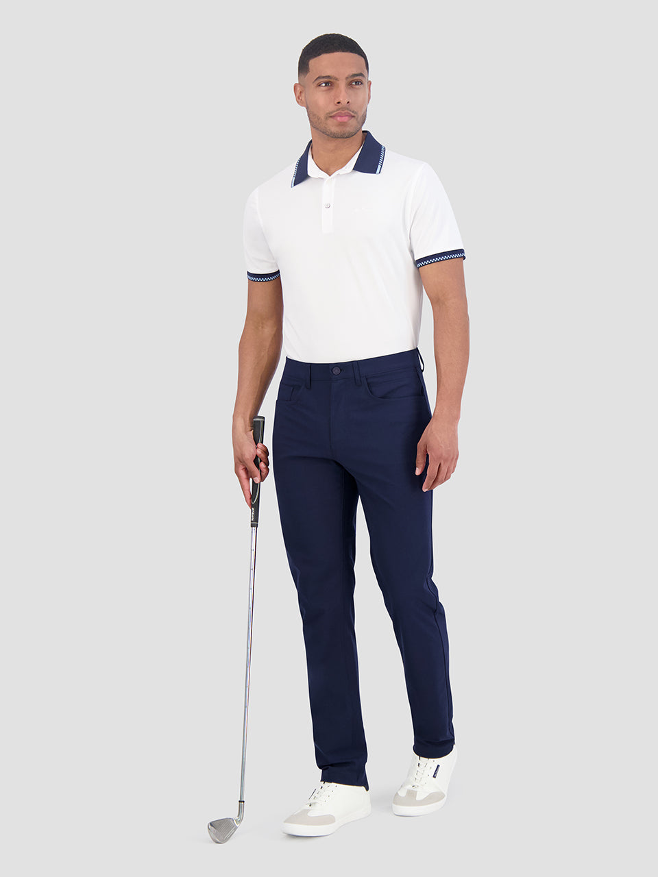 Ben Sherman 4Way Stretch Tech Long Pants Navy | UVHNF-3685