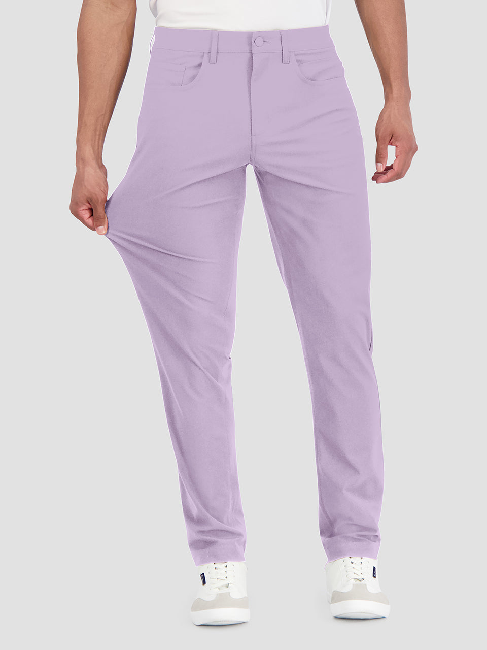 Ben Sherman 4Way Stretch Tech Regular Pants Purple | QEGZM-7581