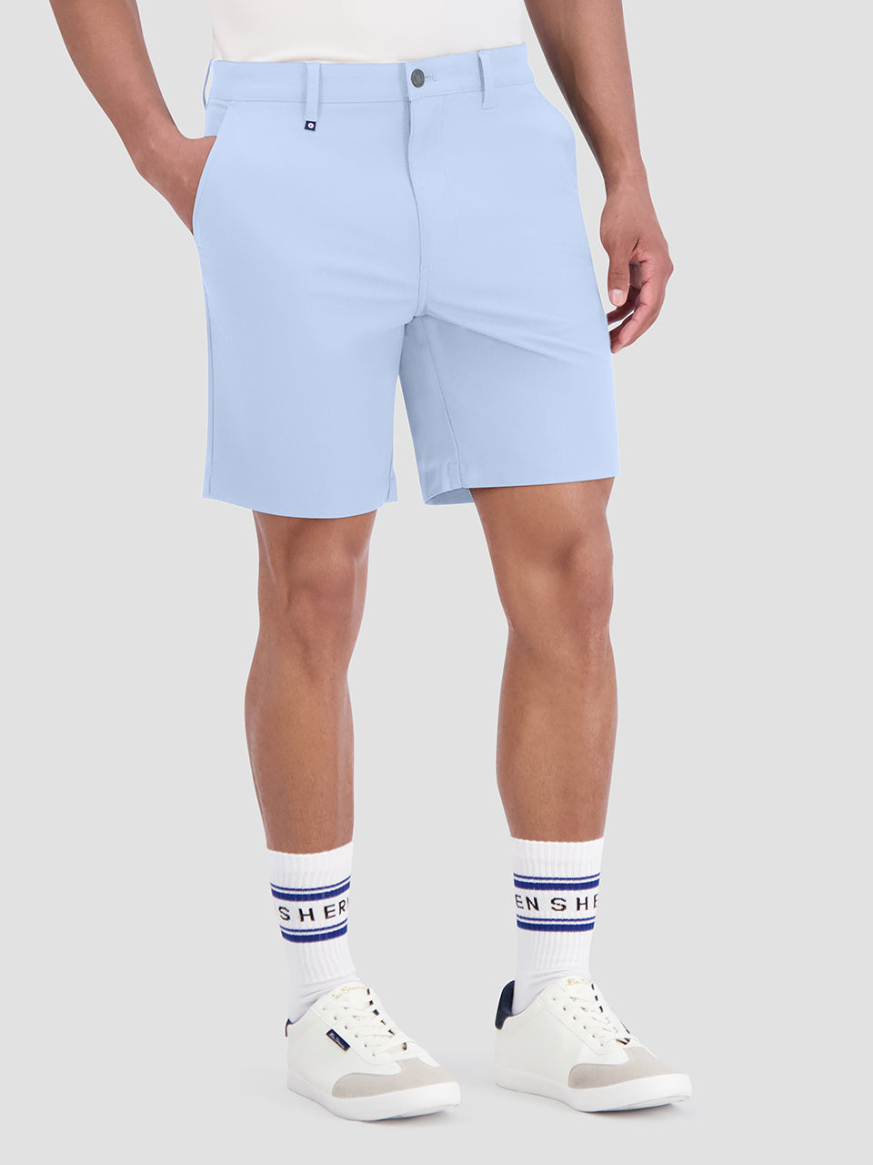 Ben Sherman 4Way Stretch Tech Shorts Blue | XRYTN-9746