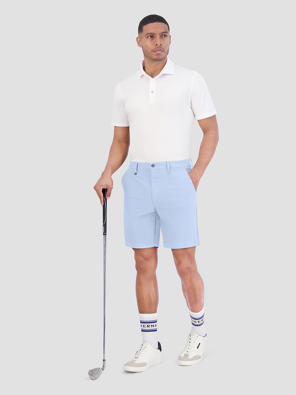 Ben Sherman 4Way Stretch Tech Shorts Blue | XRYTN-9746