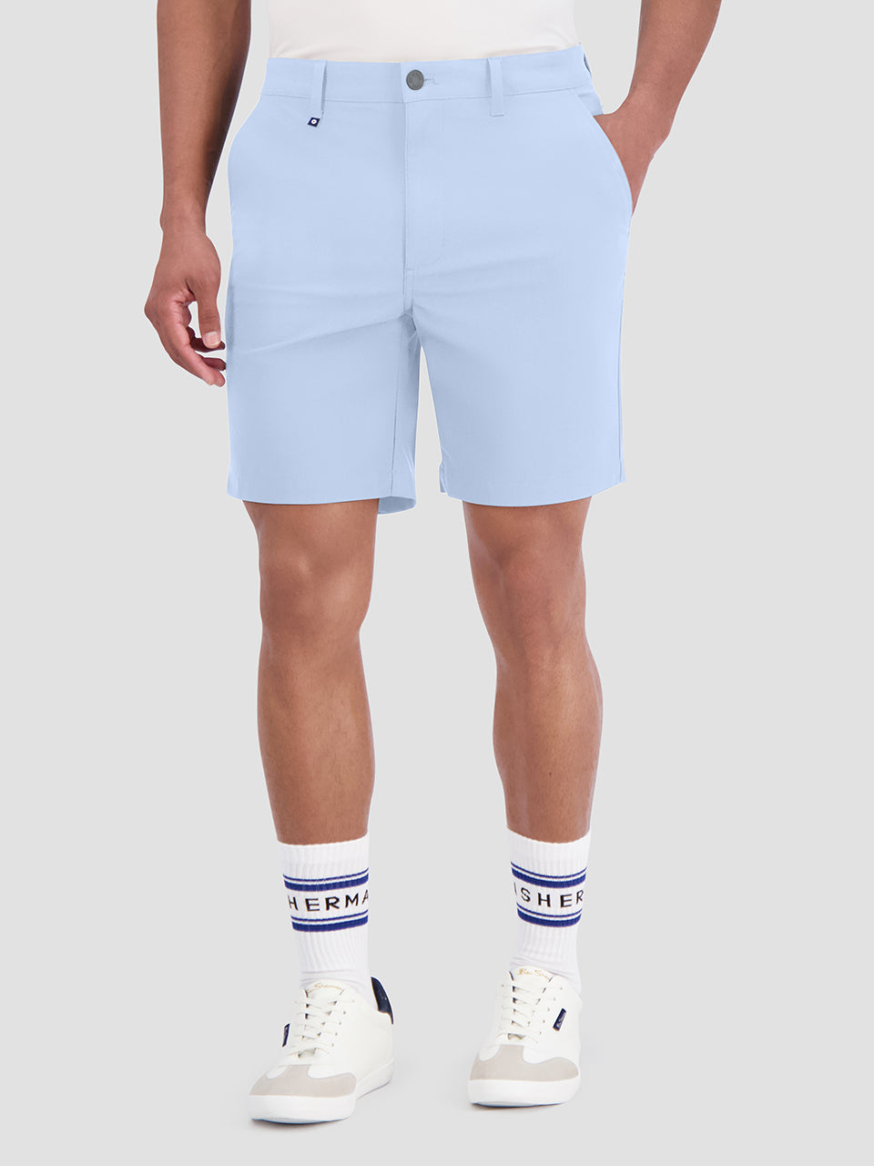 Ben Sherman 4Way Stretch Tech Shorts Blue | XRYTN-9746