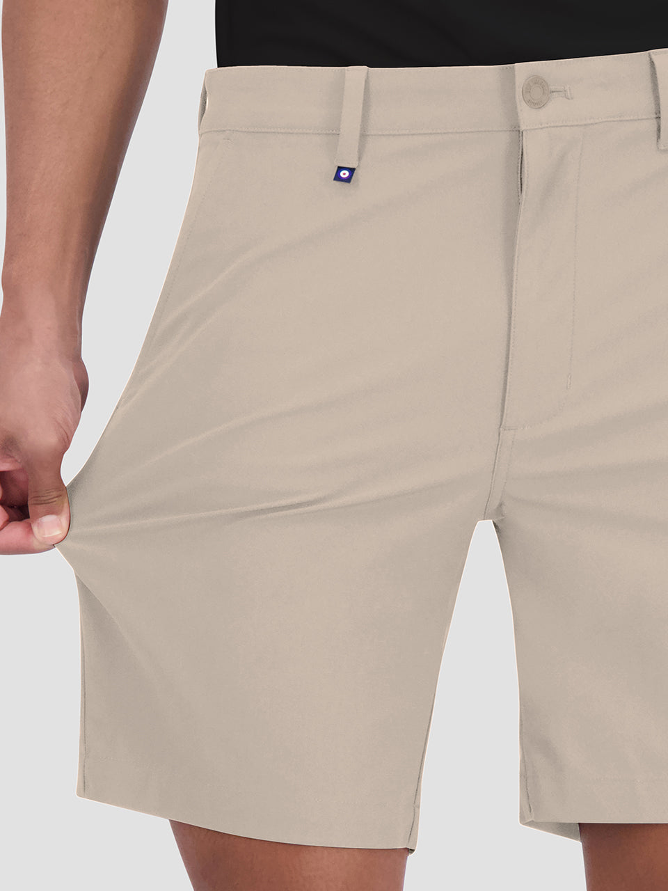 Ben Sherman 4Way Stretch Tech Shorts Khaki | CZWKN-3091