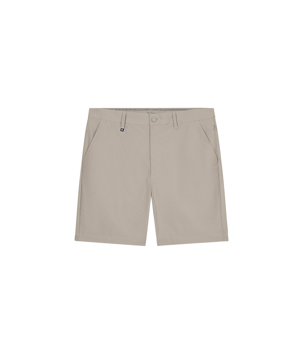 Ben Sherman 4Way Stretch Tech Shorts Khaki | CZWKN-3091