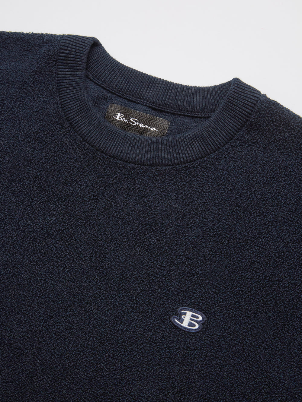 Ben Sherman B by Ben Sherman Crewneck Knitwear Navy | NTCZL-1093