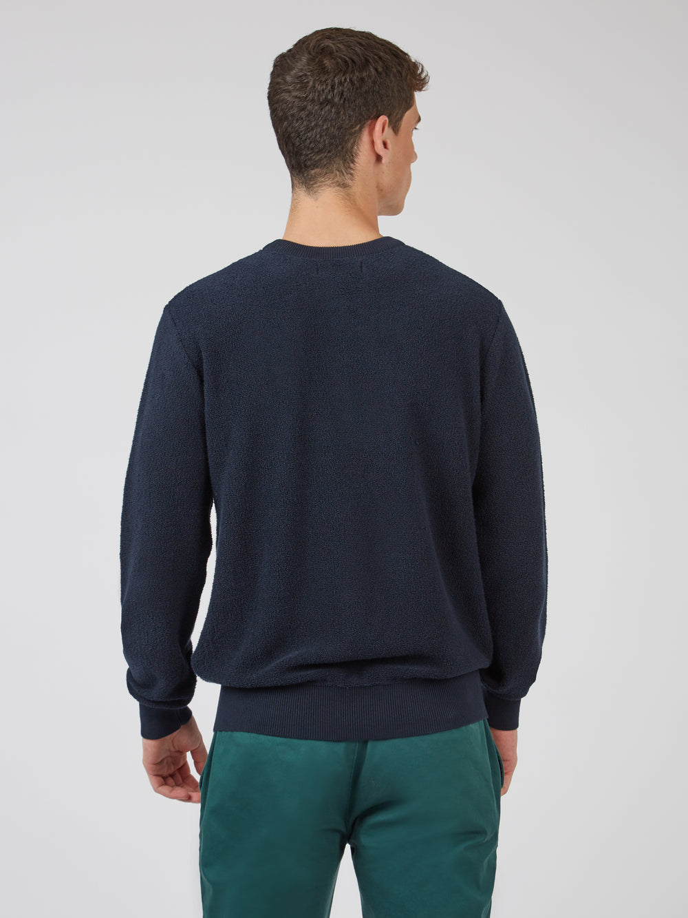 Ben Sherman B by Ben Sherman Crewneck Knitwear Navy | NTCZL-1093