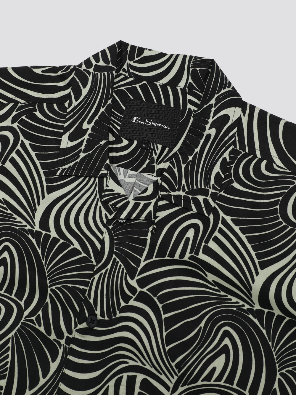 Ben Sherman B by Ben Sherman Psychedelic Swirl Print Shirts Mint | ICWKJ-0817