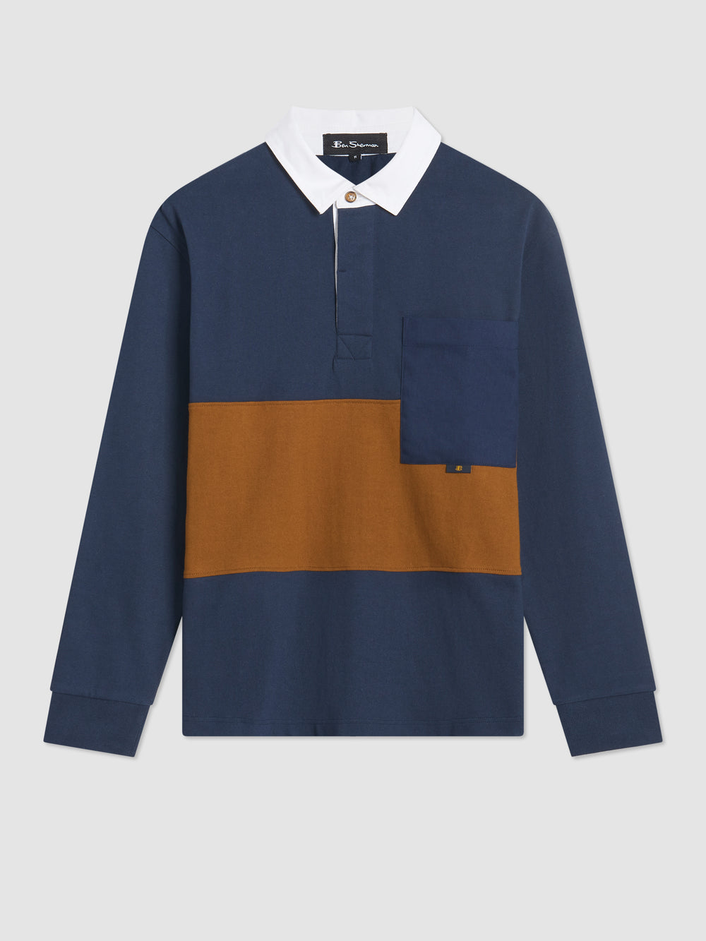 Ben Sherman B by Ben Sherman Rugby Polo Shirts Navy | JOYLU-3160