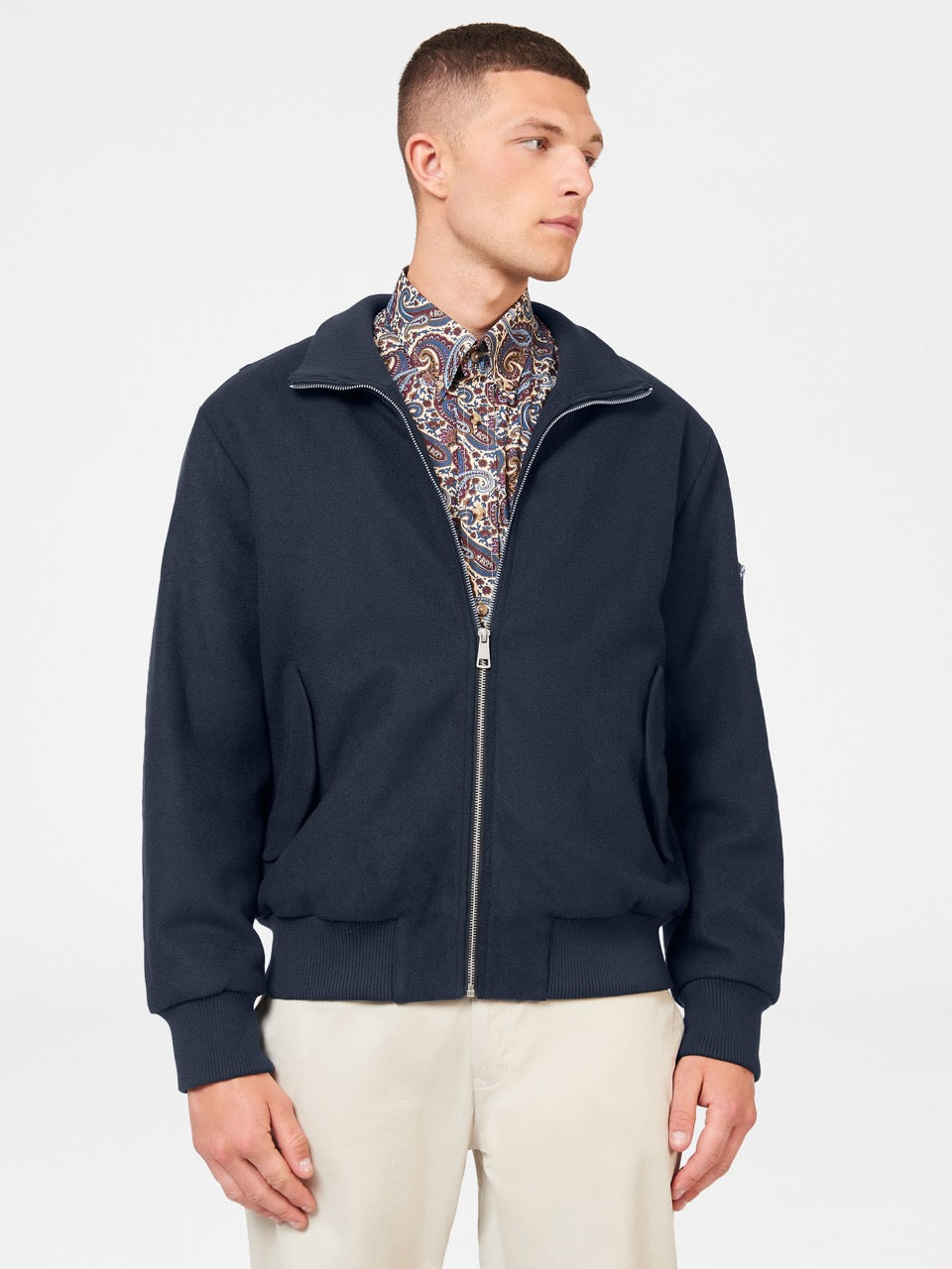 Ben Sherman B by Ben Sherman Utility Jackets Navy | AQZKJ-2958