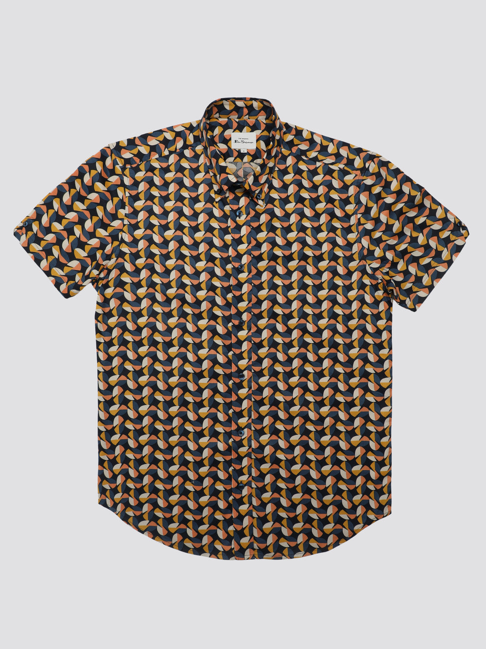 Ben Sherman Bahaus Geo Shirts Yellow | KTMXO-6502