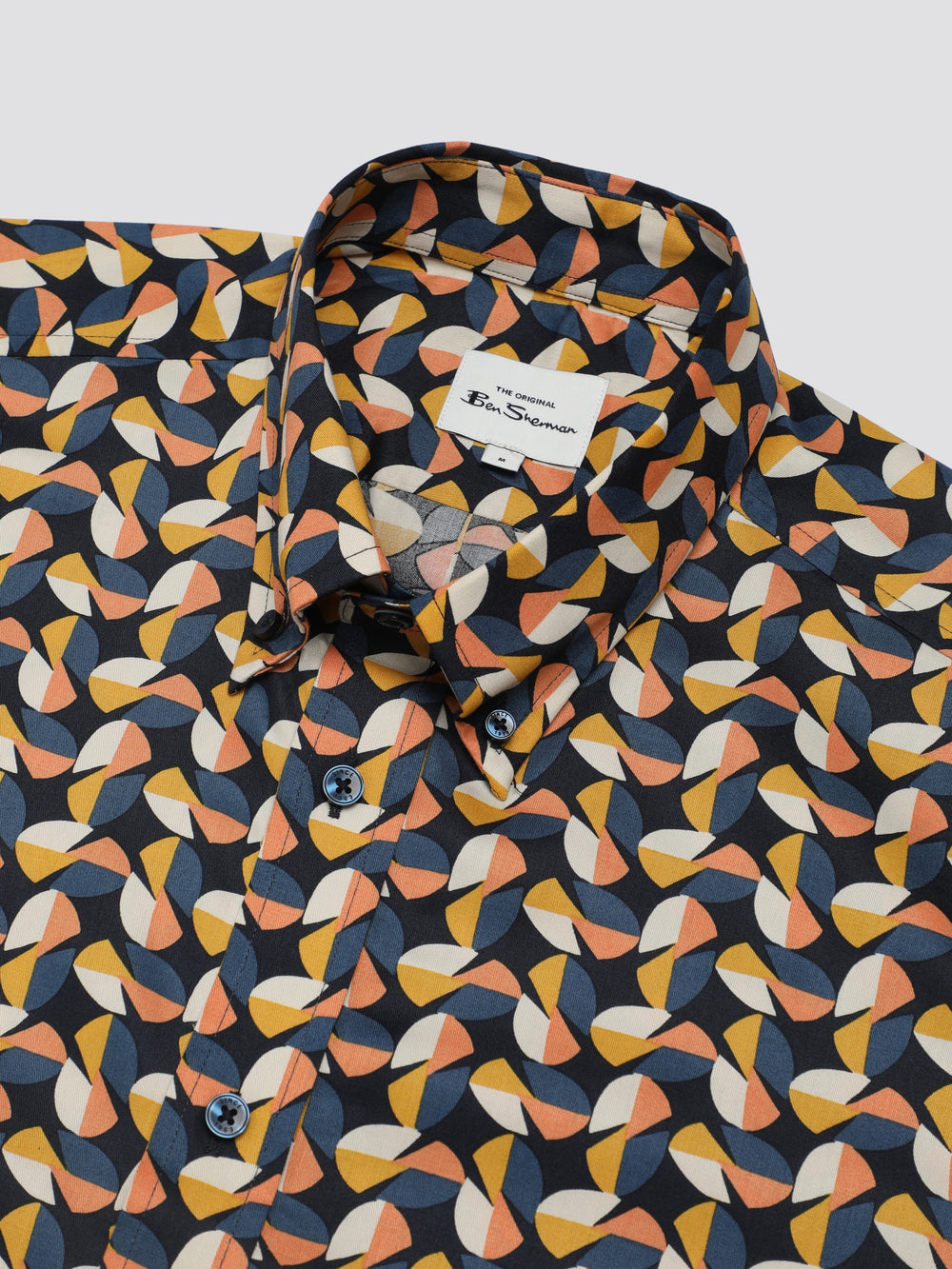 Ben Sherman Bahaus Geo Shirts Yellow | KTMXO-6502