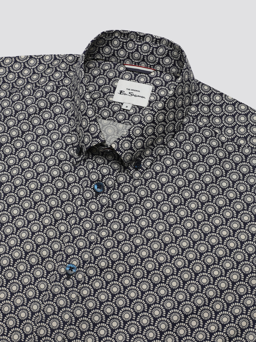 Ben Sherman Block Geo Shirts Grey | KPYRD-1679