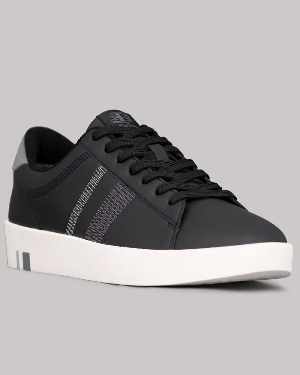 Ben Sherman Boxwell Sneakers Black / White / Grey | HZOKC-1235