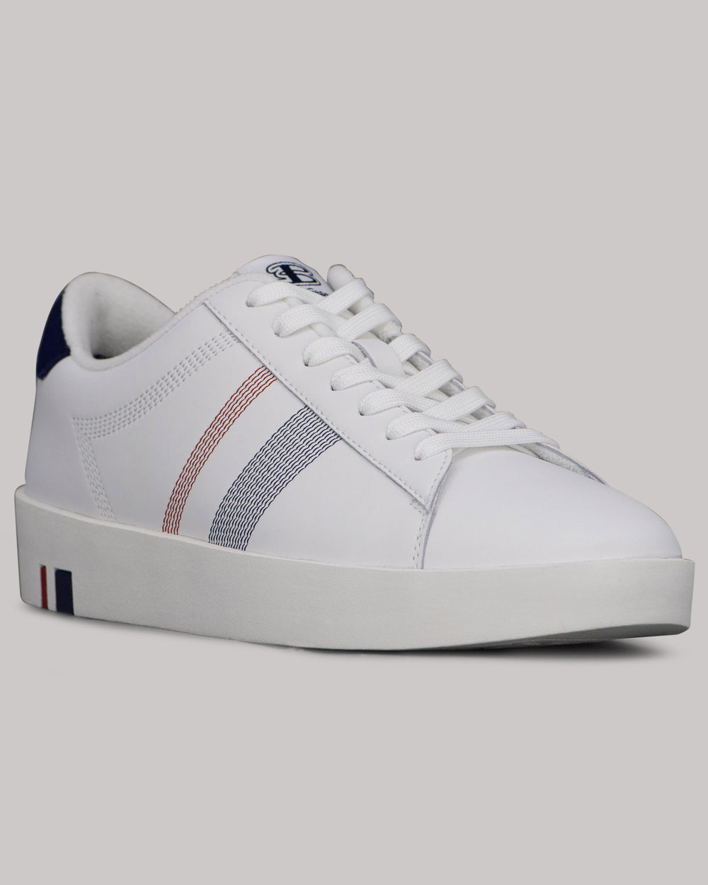 Ben Sherman Boxwell Sneakers White / Navy / Red | XLTNO-6328