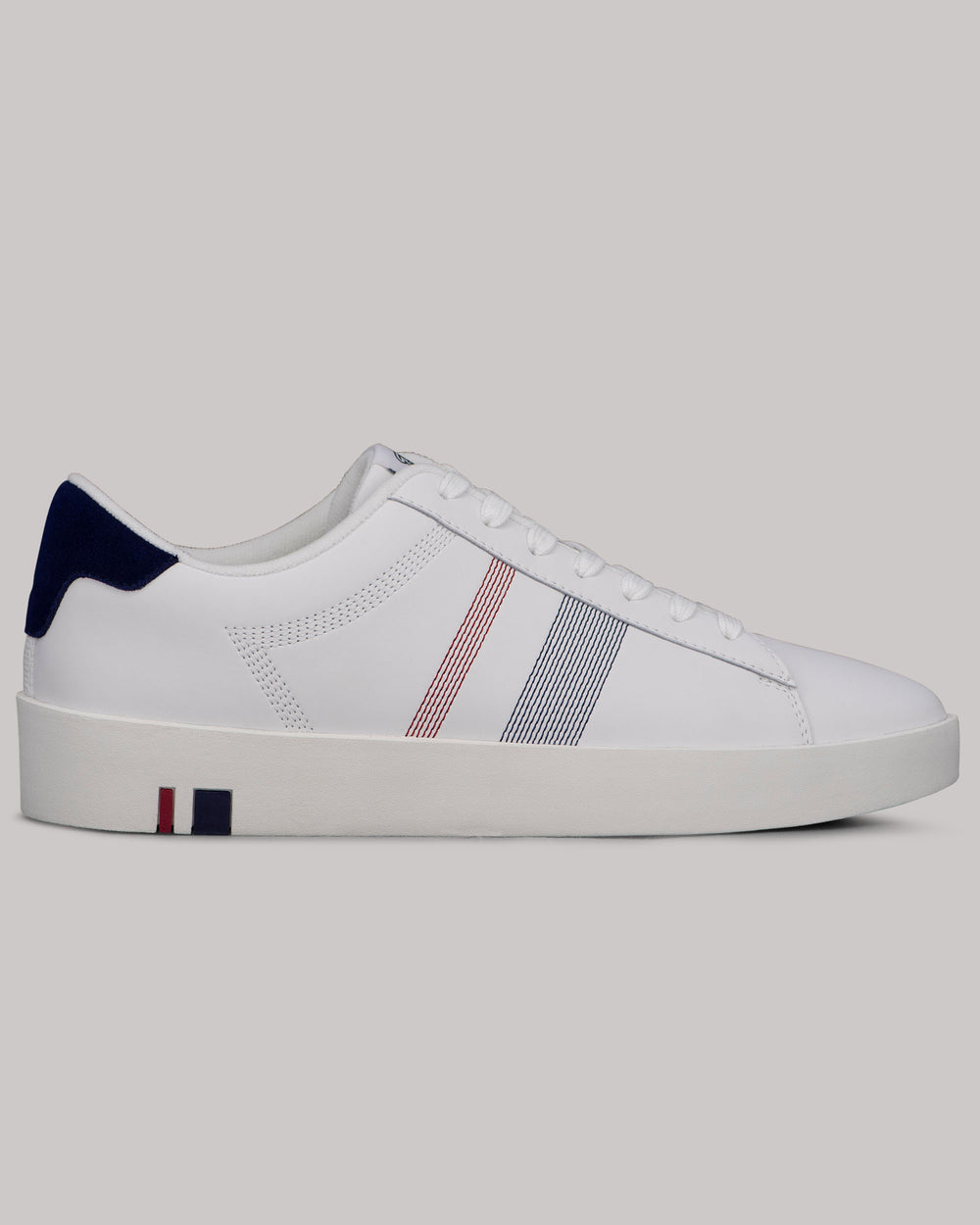 Ben Sherman Boxwell Sneakers White / Navy / Red | XLTNO-6328