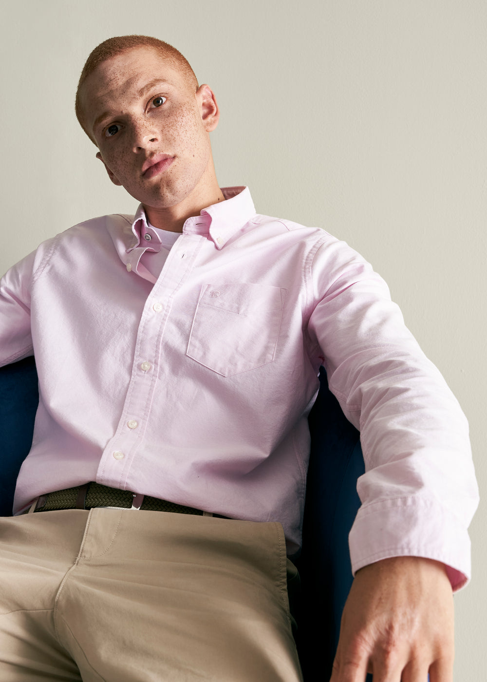 Ben Sherman Brighton Oxford Organic Shirts Pink | TNWPD-3781