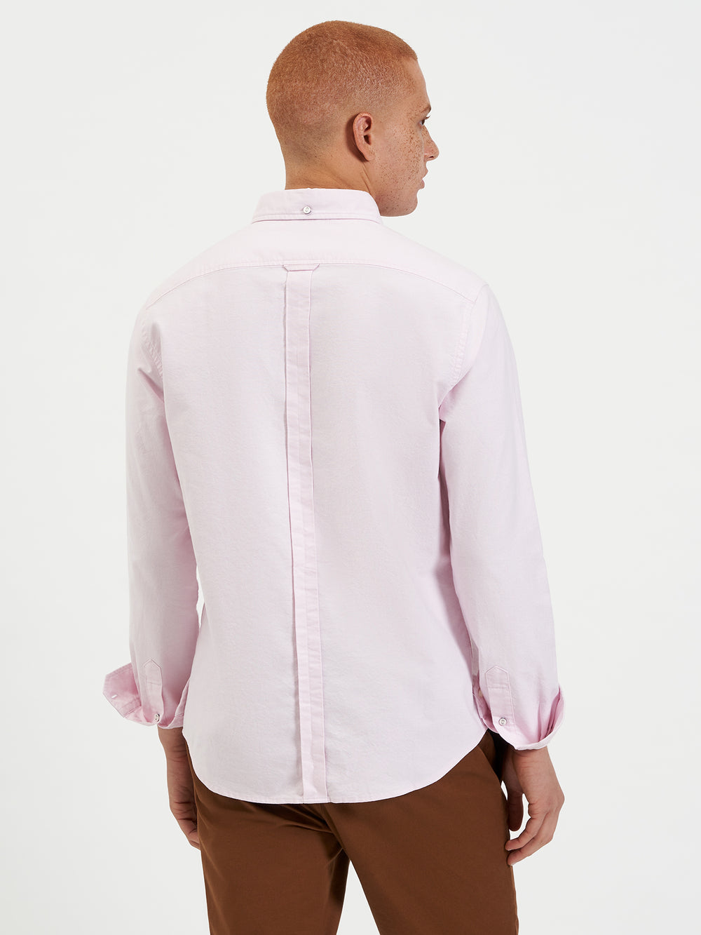 Ben Sherman Brighton Oxford Organic Shirts Pink | TNWPD-3781