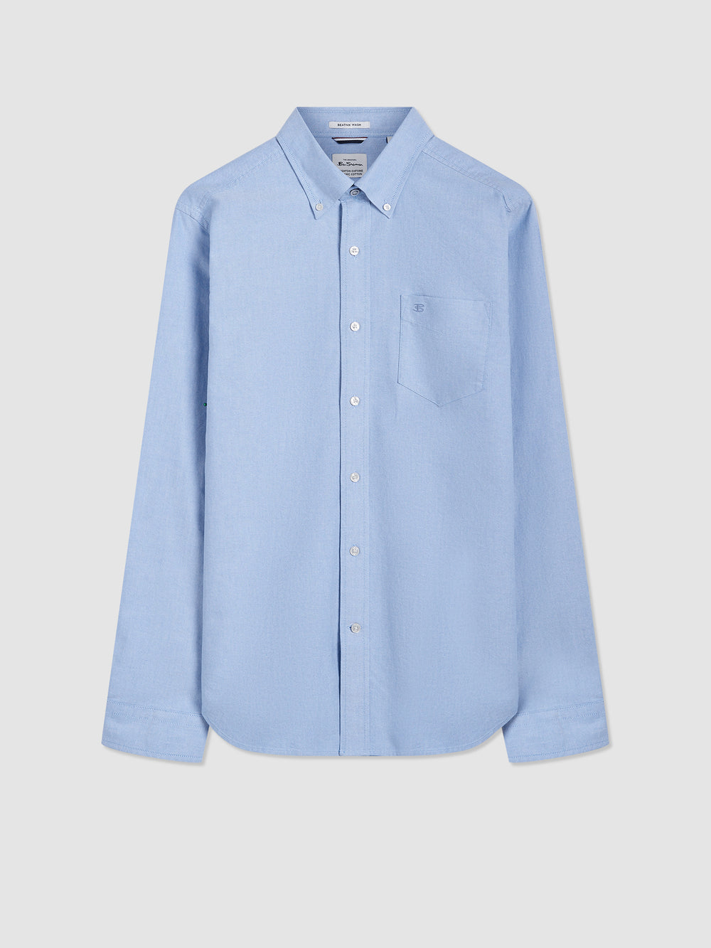 Ben Sherman Brighton Oxford Organic Shirts Blue | KPLZF-7015