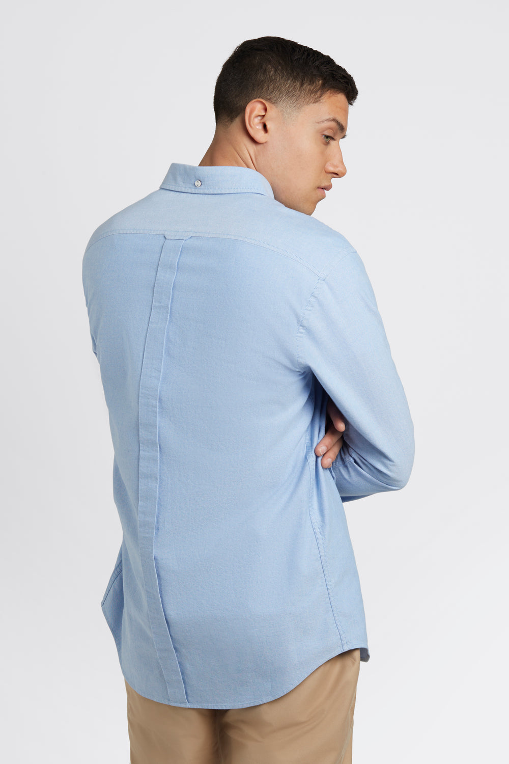 Ben Sherman Brighton Oxford Organic Shirts Blue | KPLZF-7015