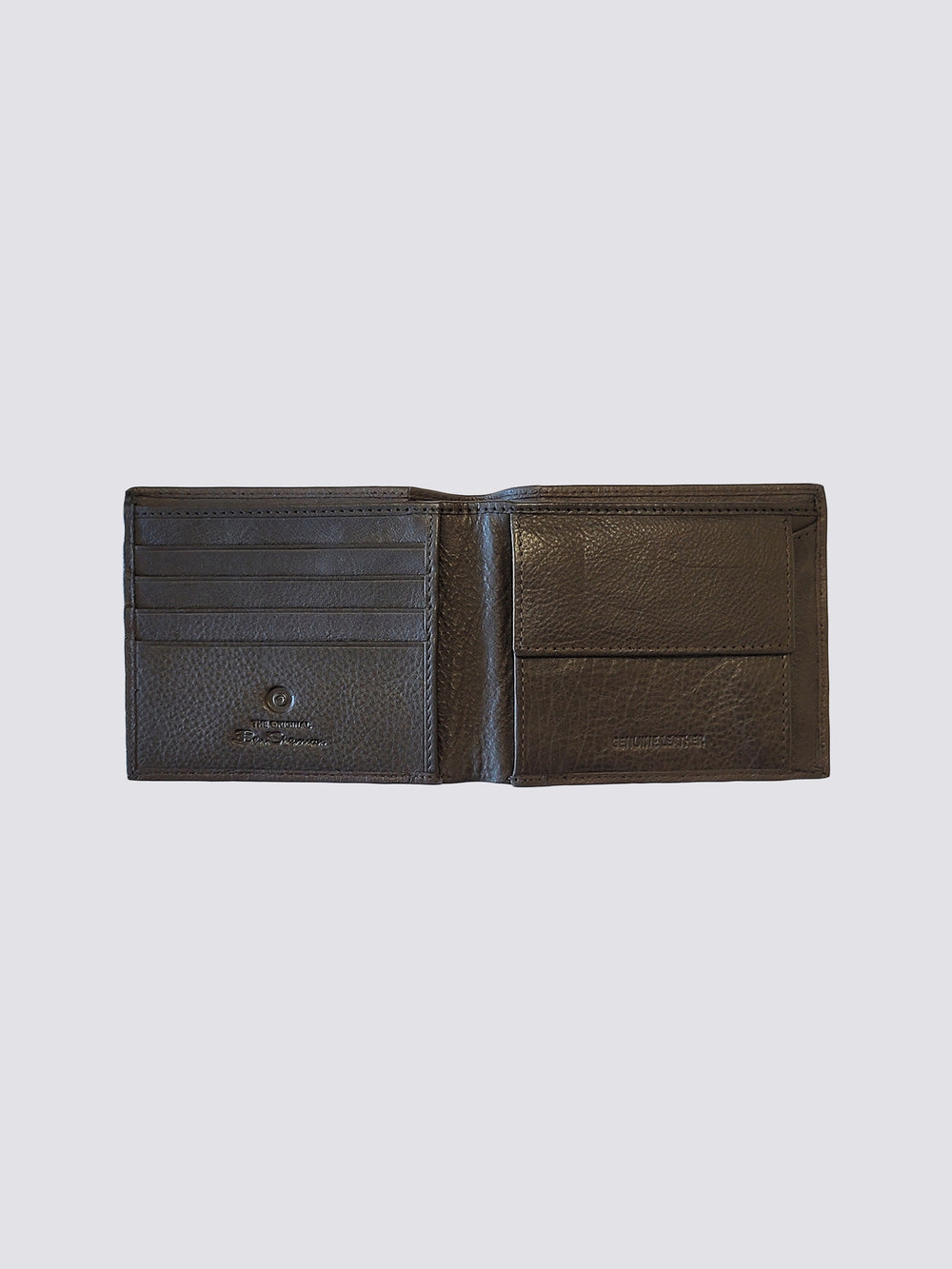 Ben Sherman Burns Bill Fold Leather Wallets Brown | DCTFW-5831