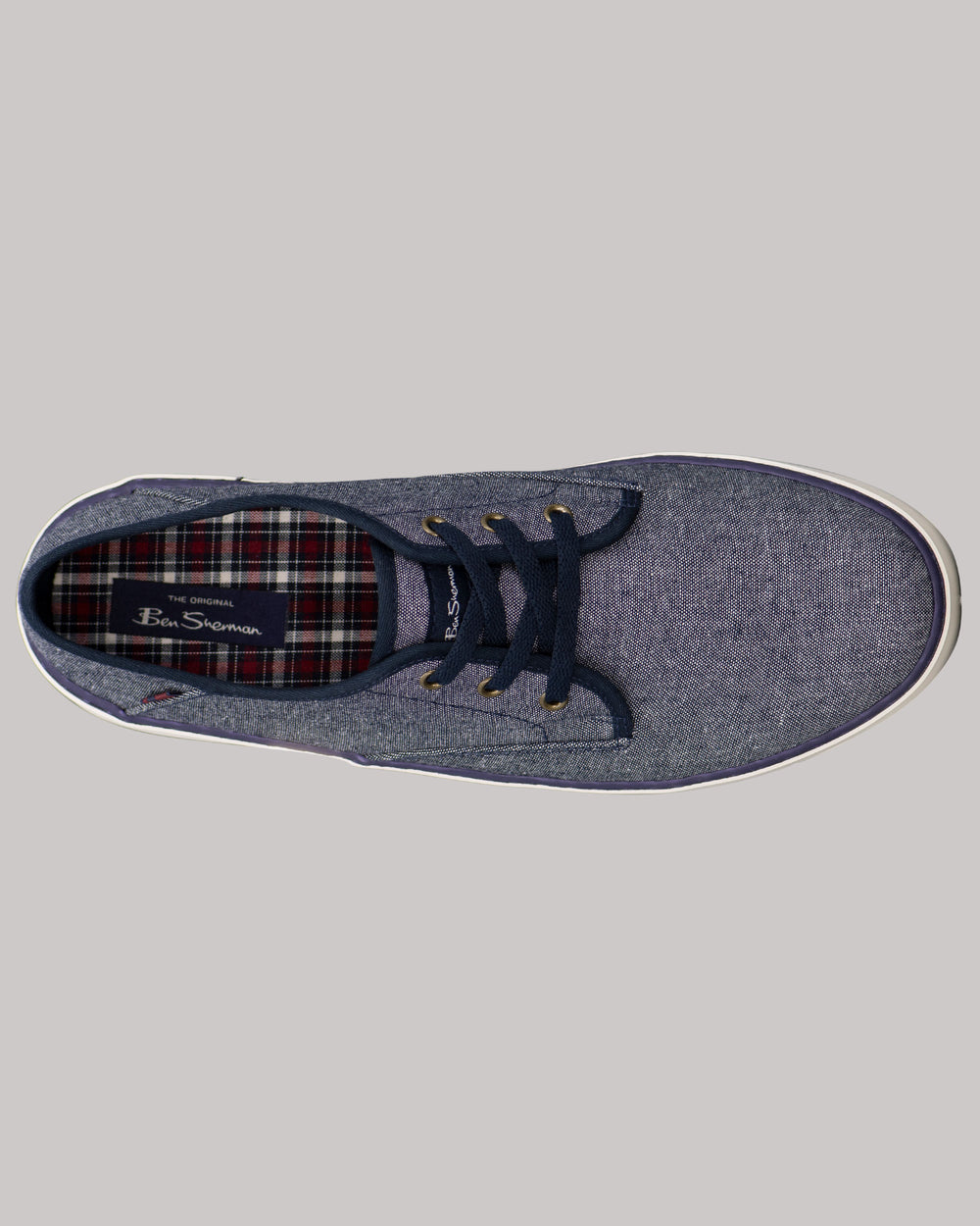 Ben Sherman Camden Sneakers Navy / White | IXHPE-9871