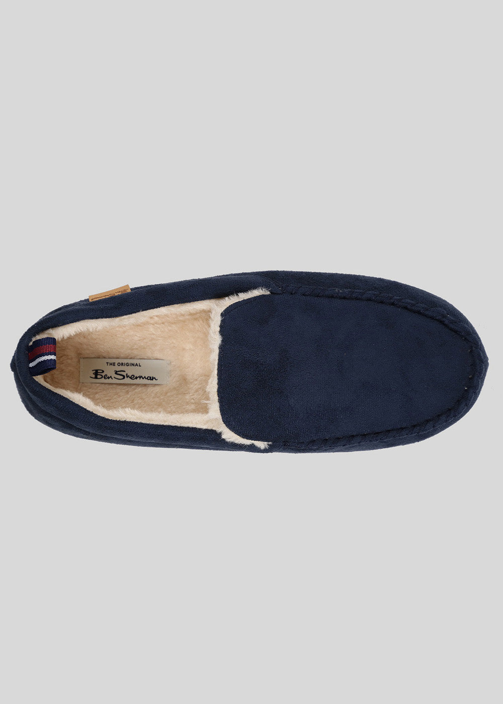 Ben Sherman Casa Cartegena Moccasin Slipper Navy | SLYIK-9780