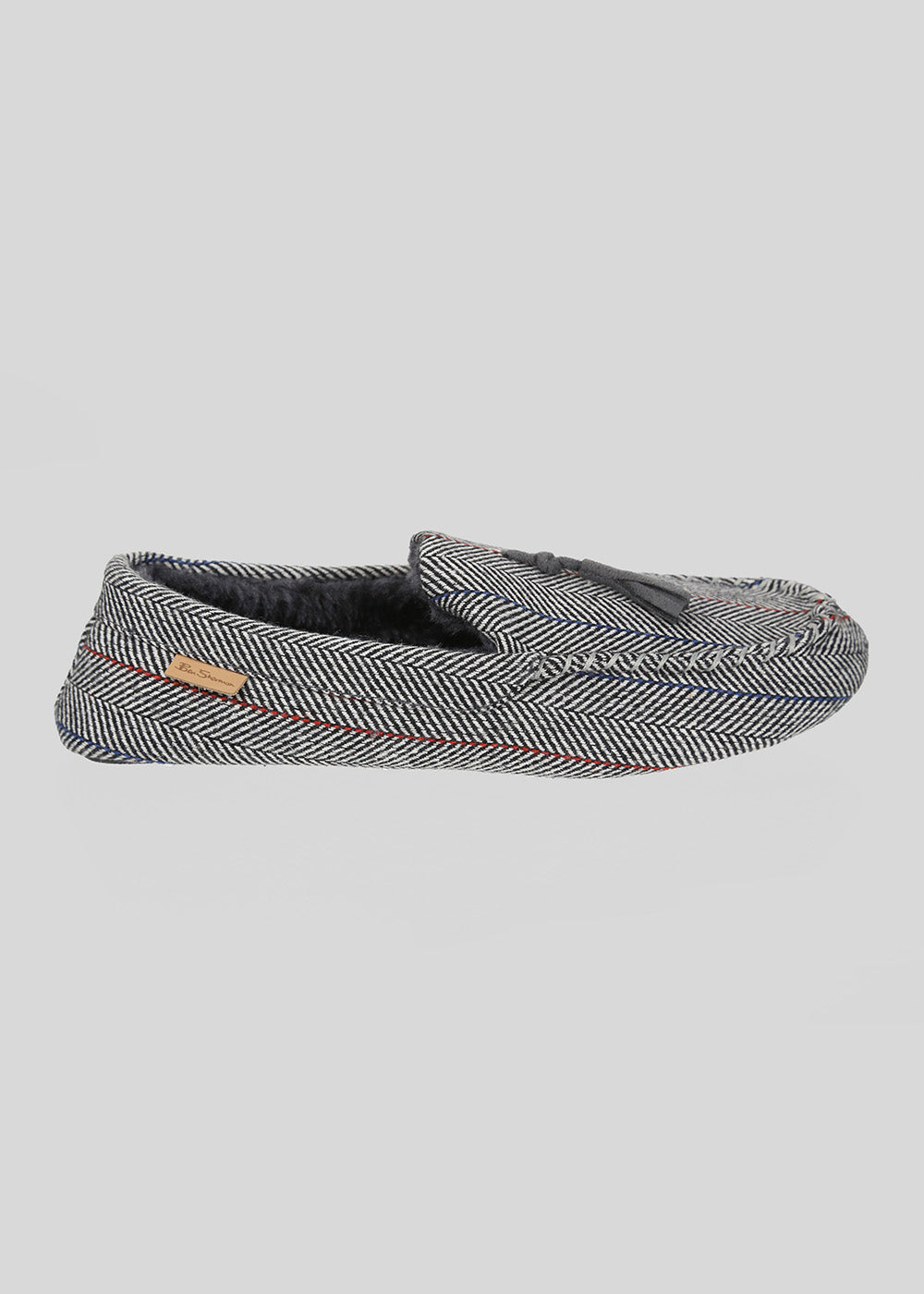 Ben Sherman Cliveden House Moccasin Slipper Grey | RIHEC-9708