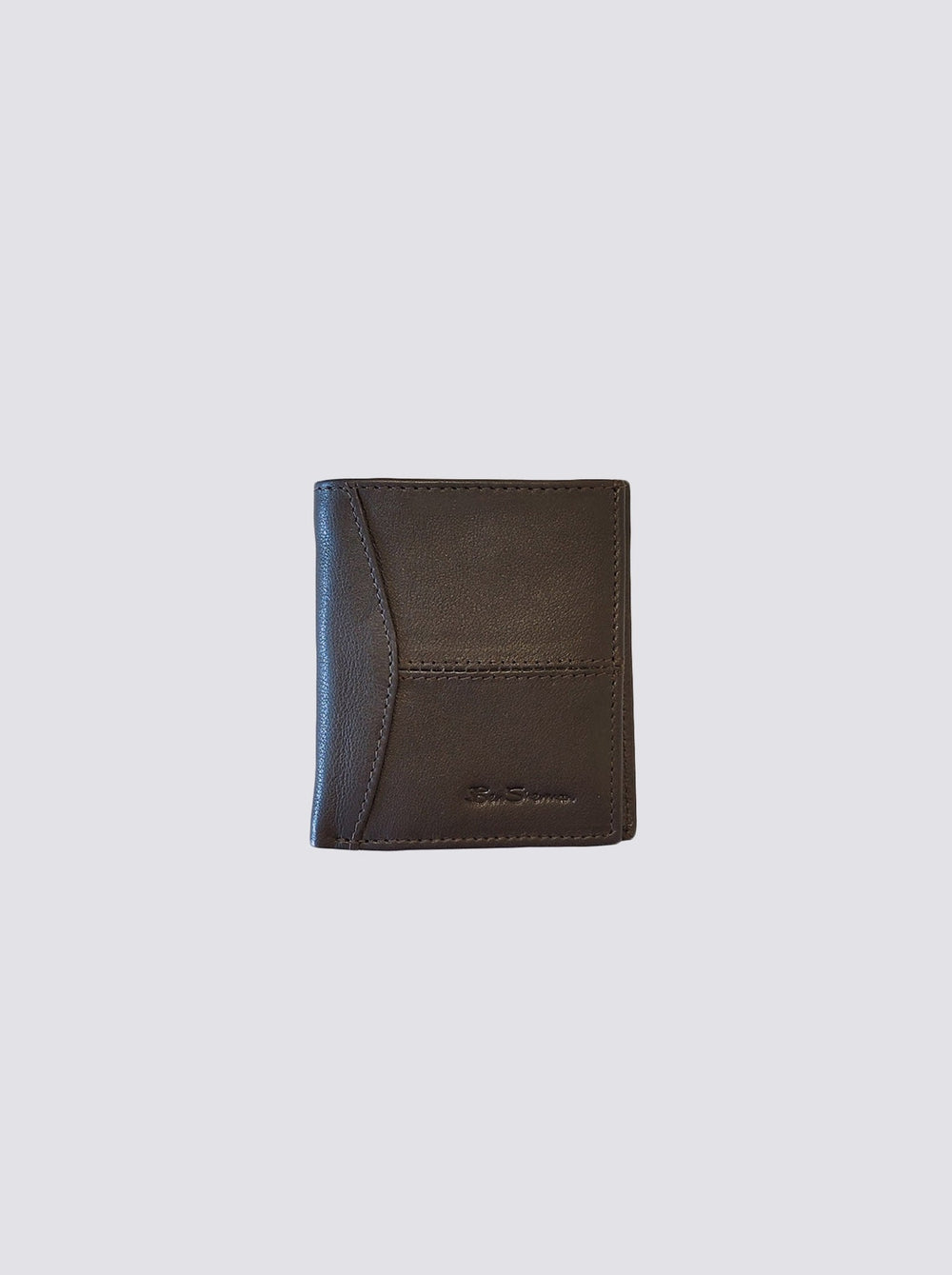 Ben Sherman Coles Leather Micro Wallets Brown | VSANT-2854