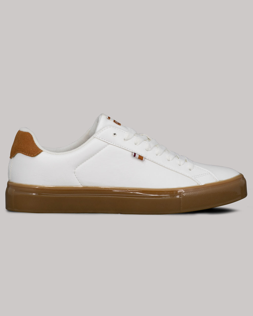 Ben Sherman Crowley Sneakers White / Brown | KAZWC-9376