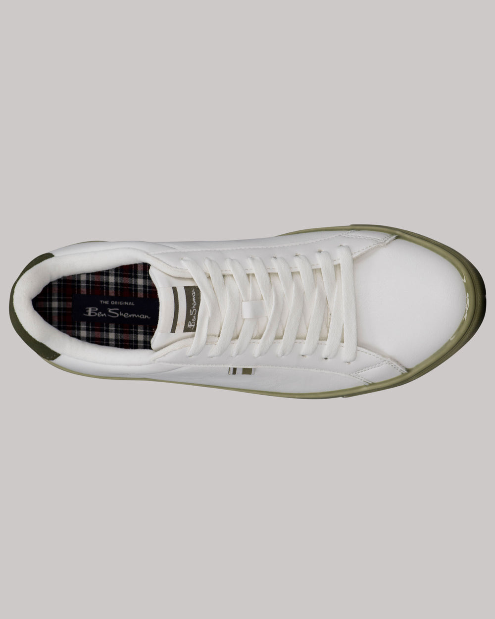 Ben Sherman Crowley Sneakers White | GAXRE-8960