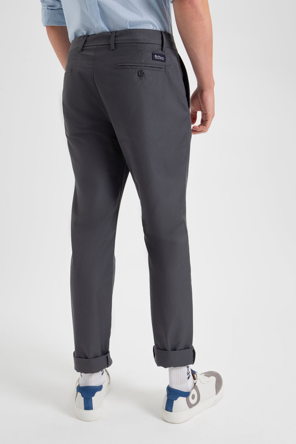 Ben Sherman Everyday Slim Fit Chino Pants Grey | PTKQE-5340