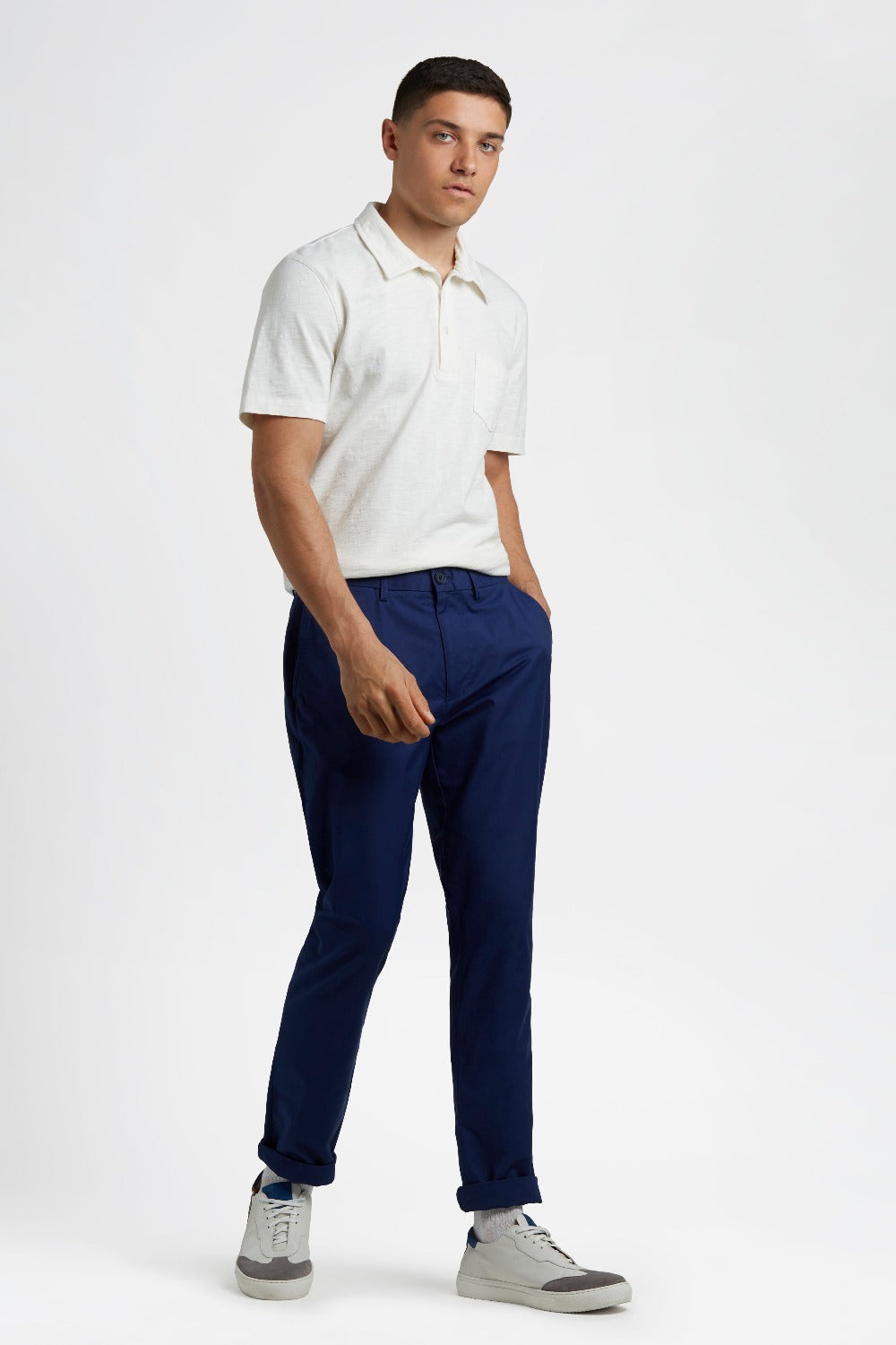 Ben Sherman Everyday Slim Fit Chino Pants Navy | YPXSU-7380