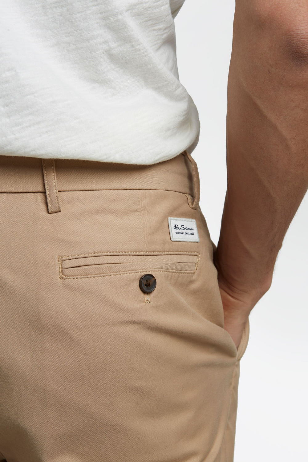 Ben Sherman Everyday Slim Fit Chino Pants Brown | HFTLJ-7416