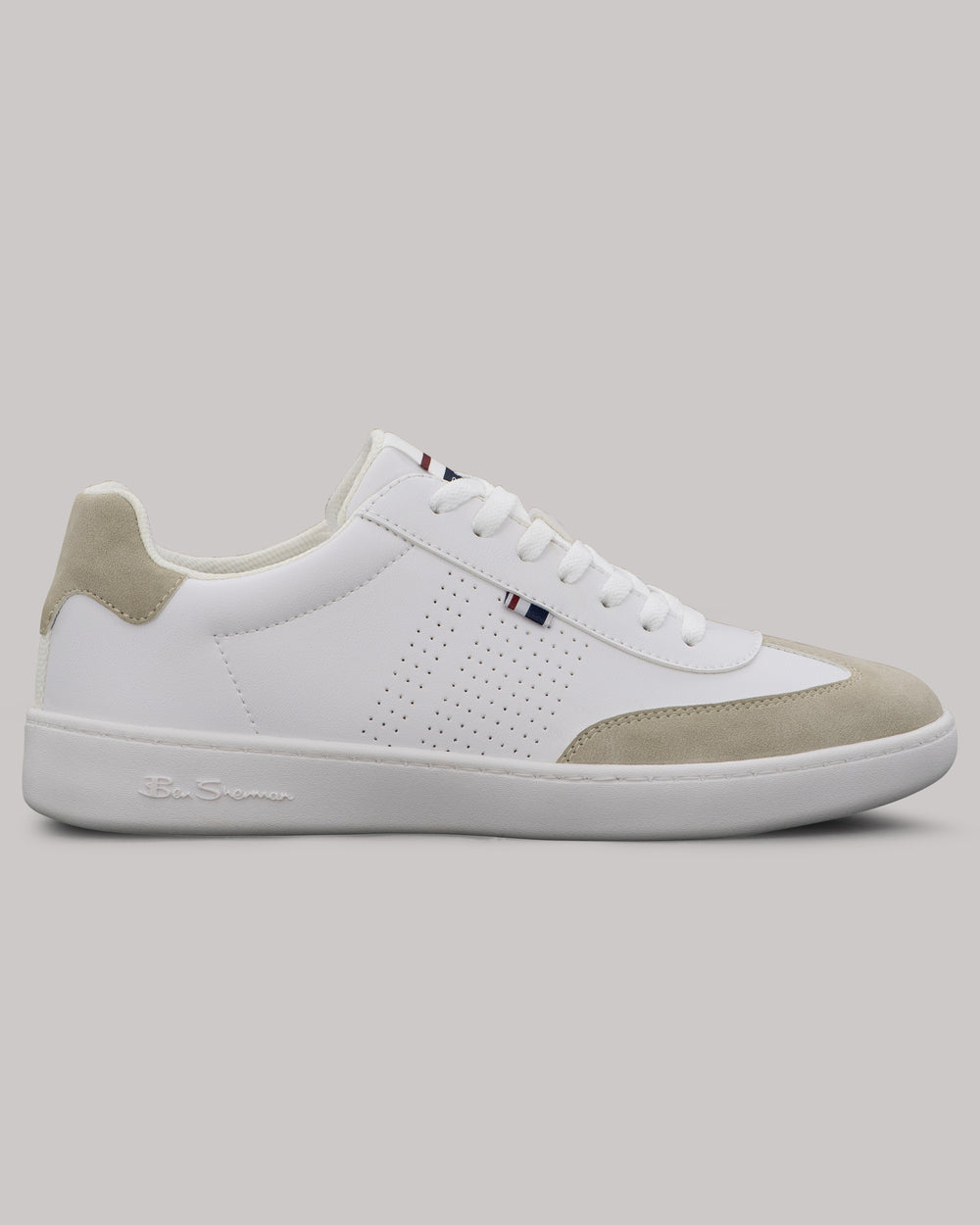 Ben Sherman Glasgow Sneakers White | UIRKD-7643