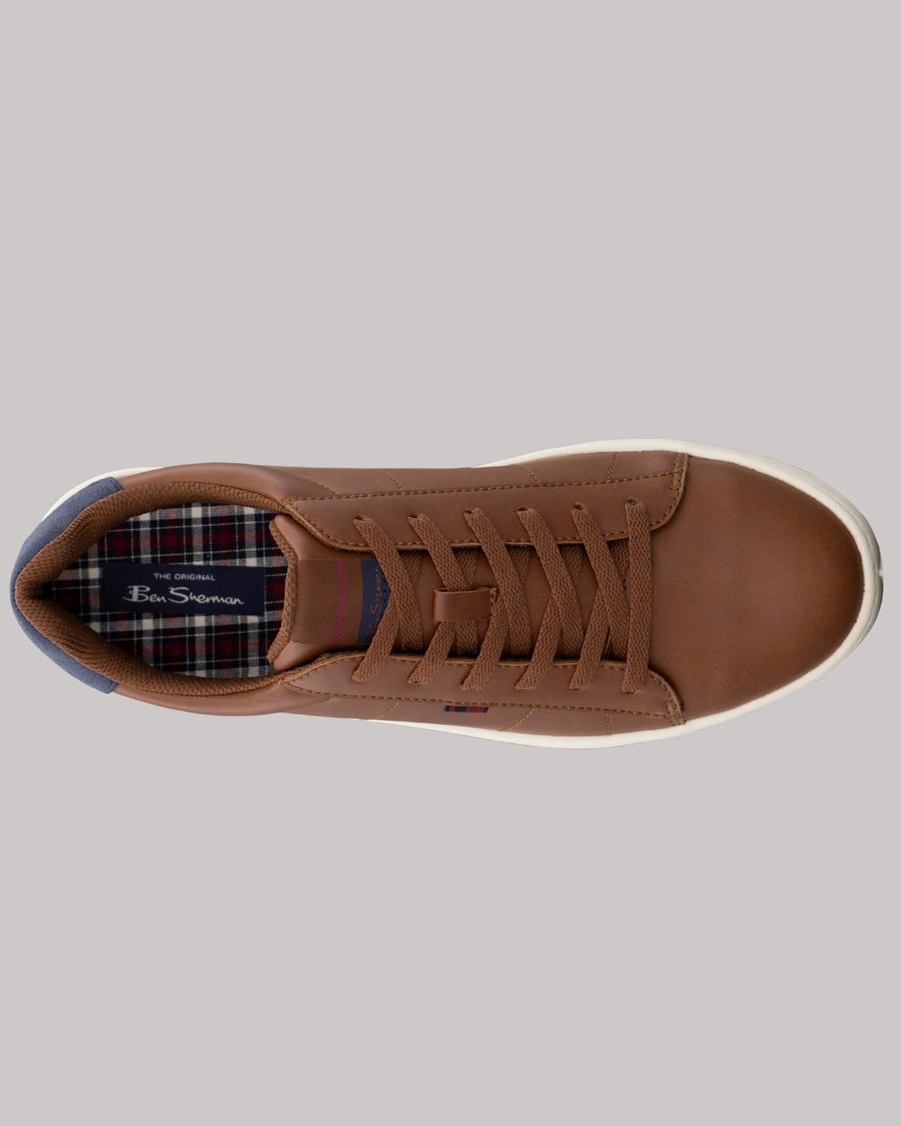 Ben Sherman Hampton Court Sneakers Brown | JWZXY-7456