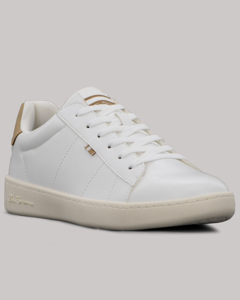 Ben Sherman Hampton Sneakers White / Brown | KIVQP-8702