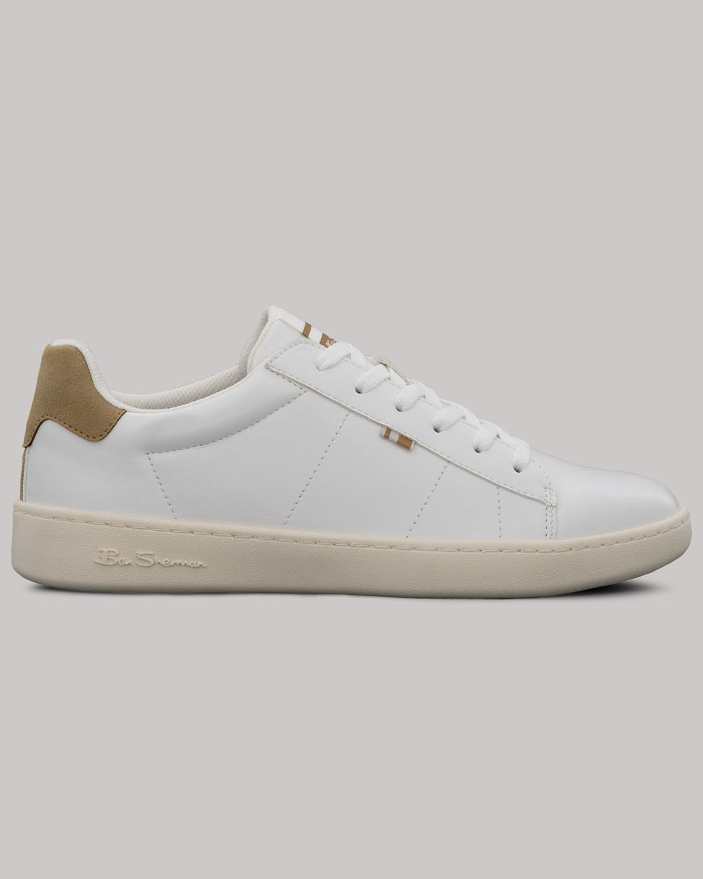 Ben Sherman Hampton Sneakers White / Brown | KIVQP-8702