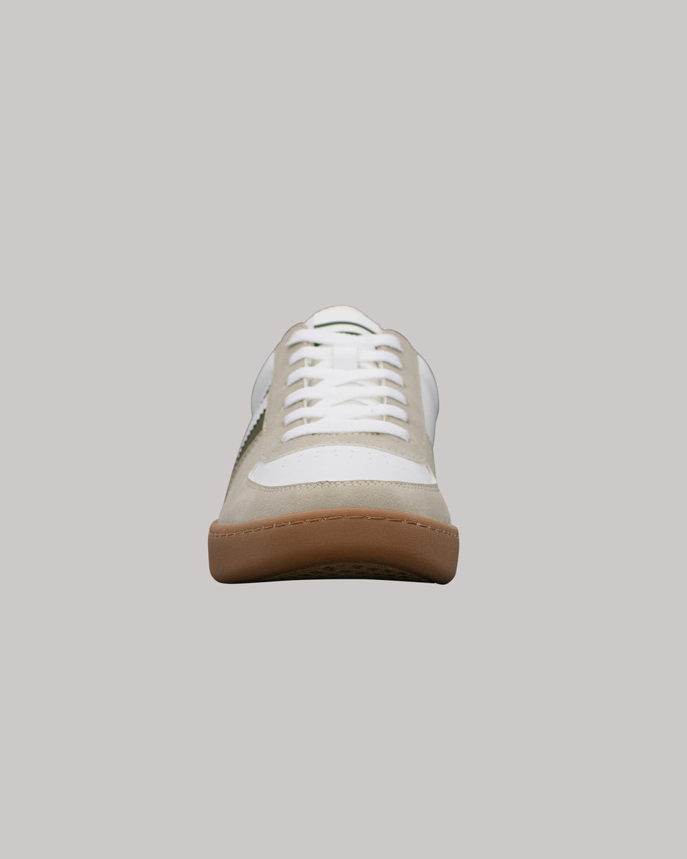 Ben Sherman Hyde Olive Stripe Sneakers White | UPDNL-9730