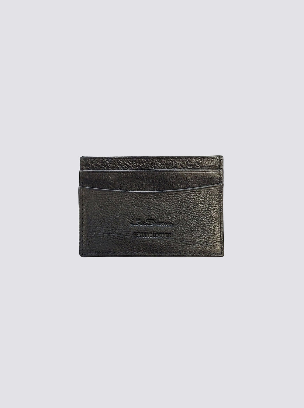 Ben Sherman Koki Leather Card Holder Wallets Black | RWPJC-2957