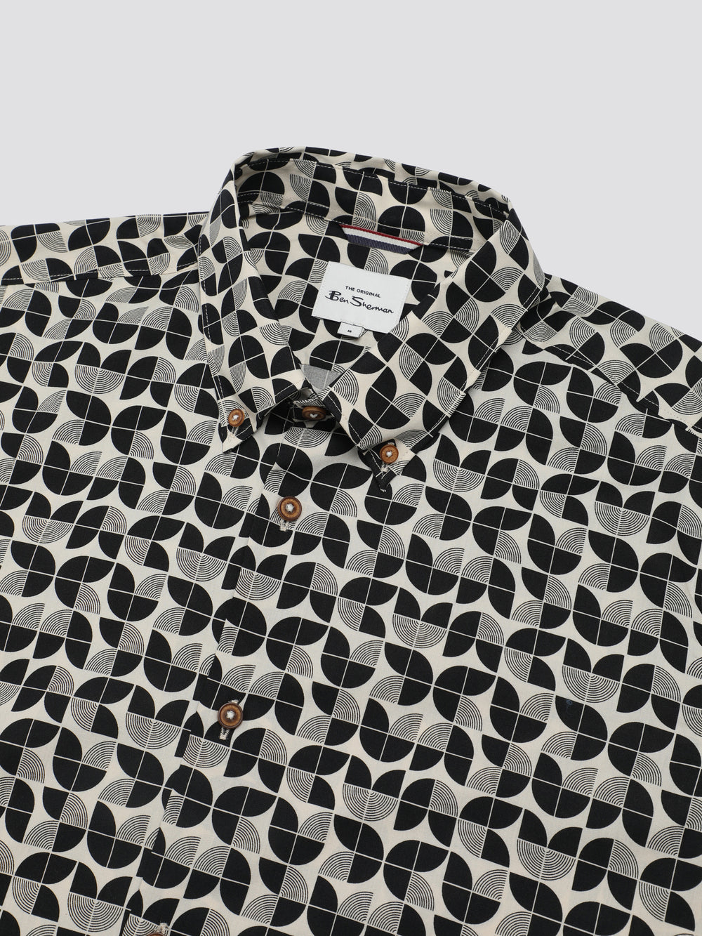 Ben Sherman Linear Shirts Black | EFUPN-7605