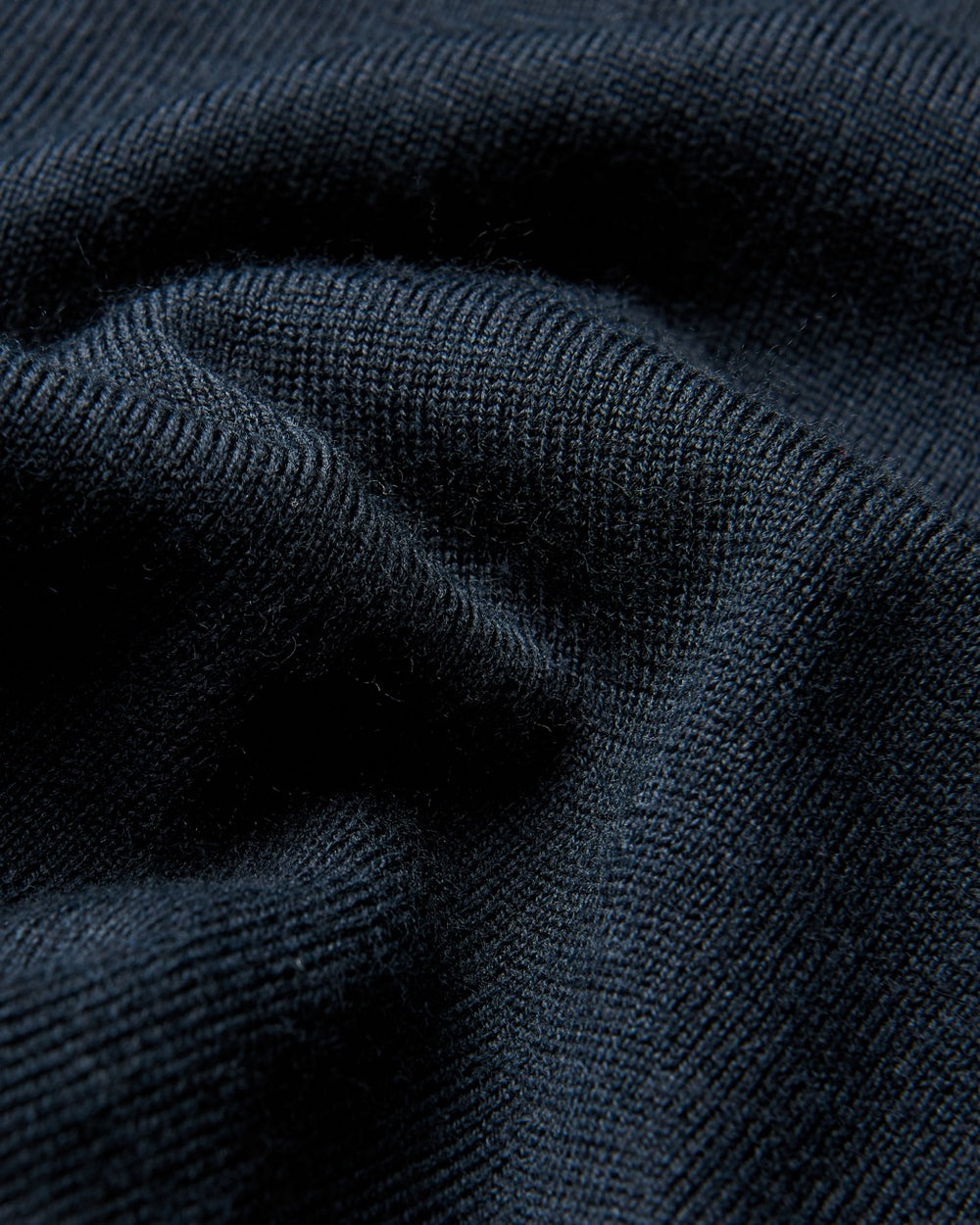 Ben Sherman Merino Half-Zip Knitwear Black | WAVZX-8176