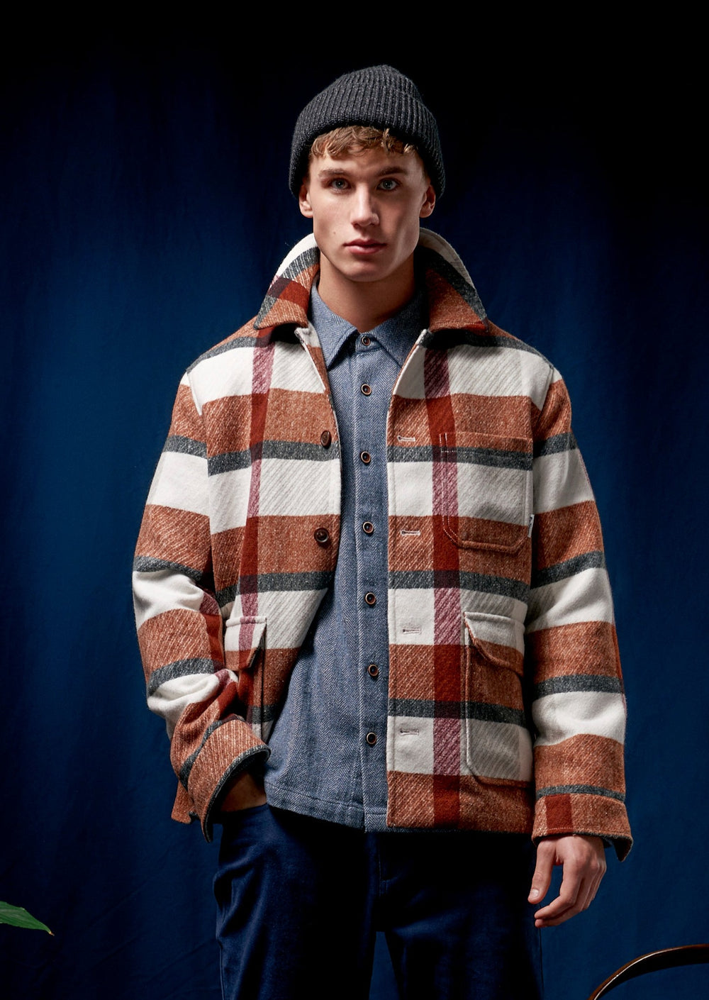 Ben Sherman Plaid Jackets Orange | OSKNT-8297