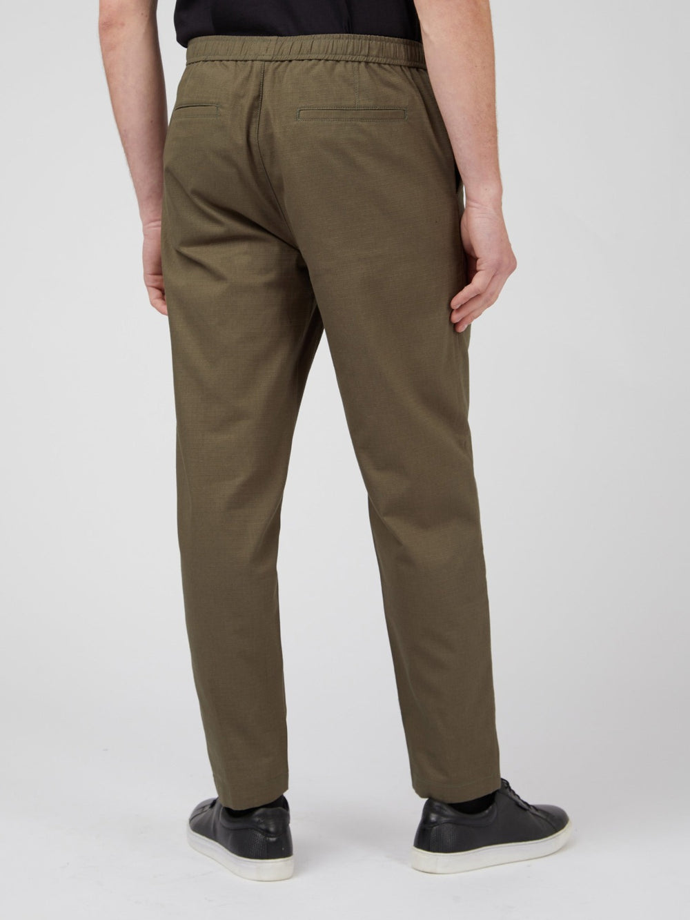 Ben Sherman Ripstop Casual Workwear Pants Green | AXTCB-1284