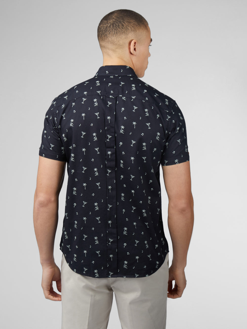 Ben Sherman Scattered Shirts Black | TUAYV-0972