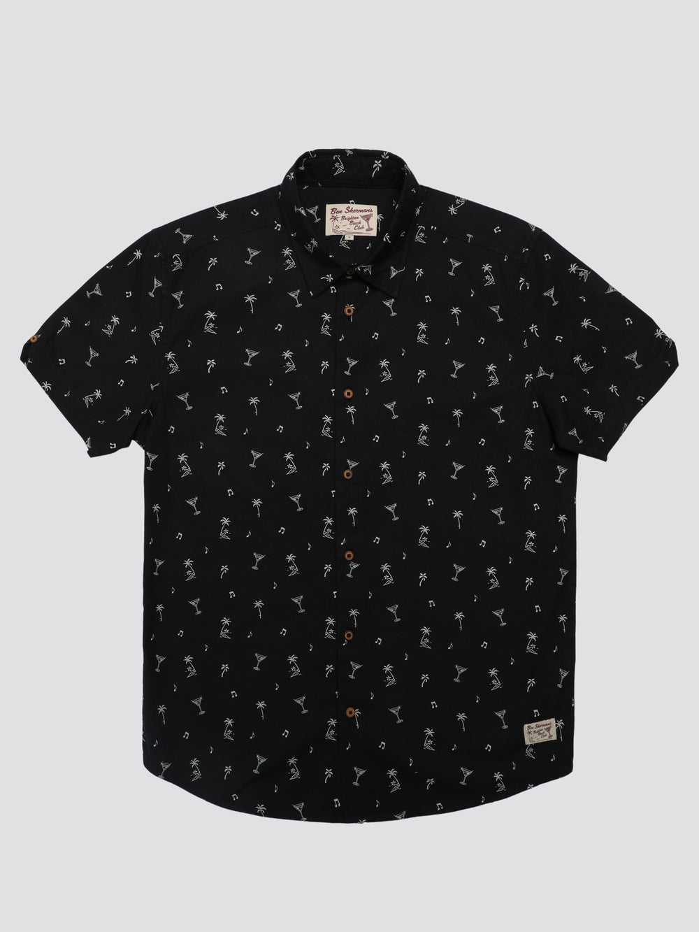 Ben Sherman Scattered Shirts Black | TUAYV-0972