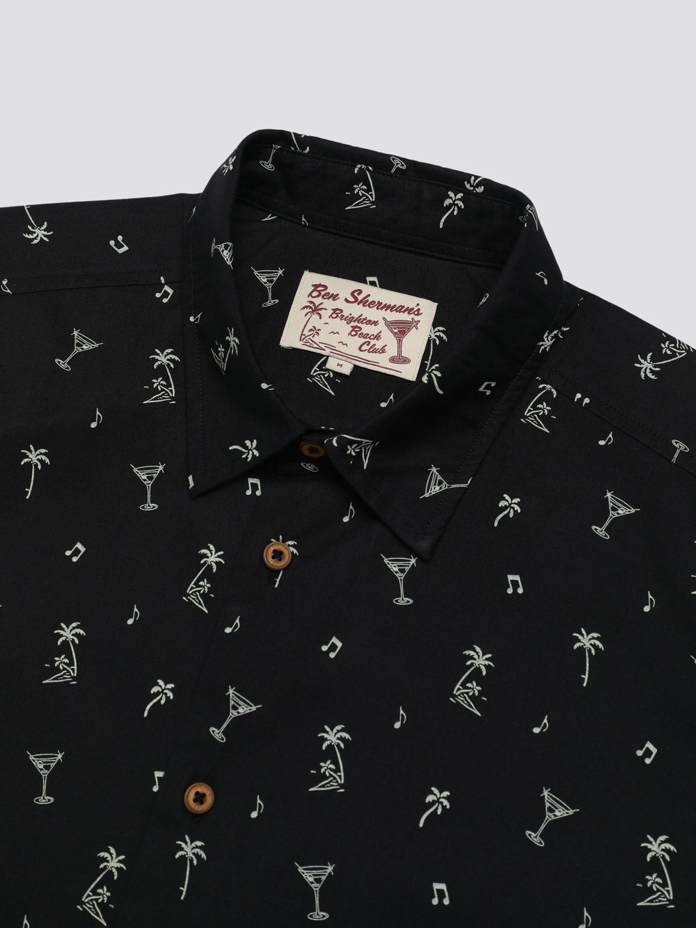 Ben Sherman Scattered Shirts Black | TUAYV-0972