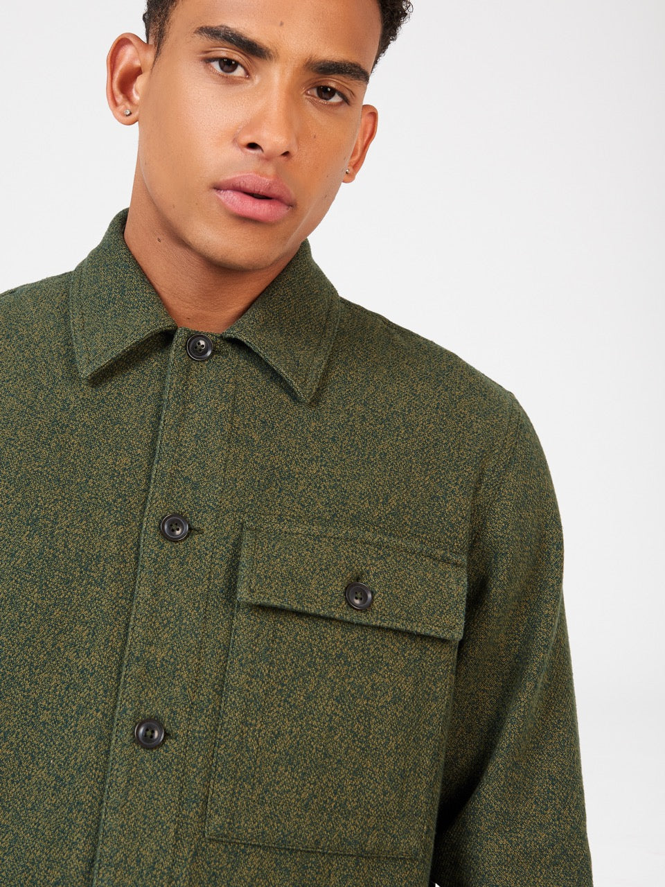 Ben Sherman Signature Casual Cotton Jackets Khaki | HBCEF-2185