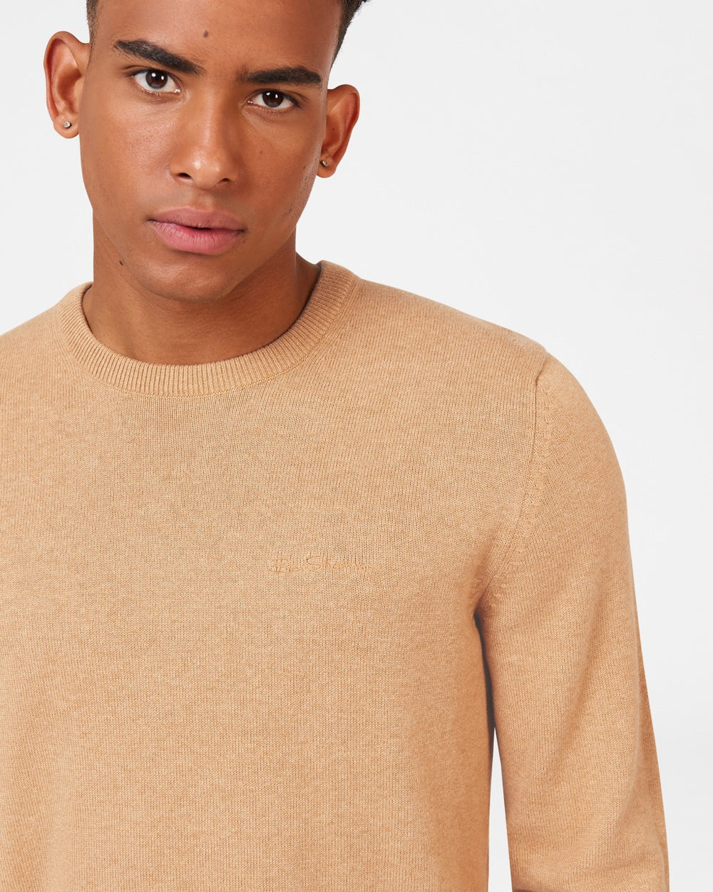 Ben Sherman Signature Crewneck Knitwear Grey | CTQML-2974